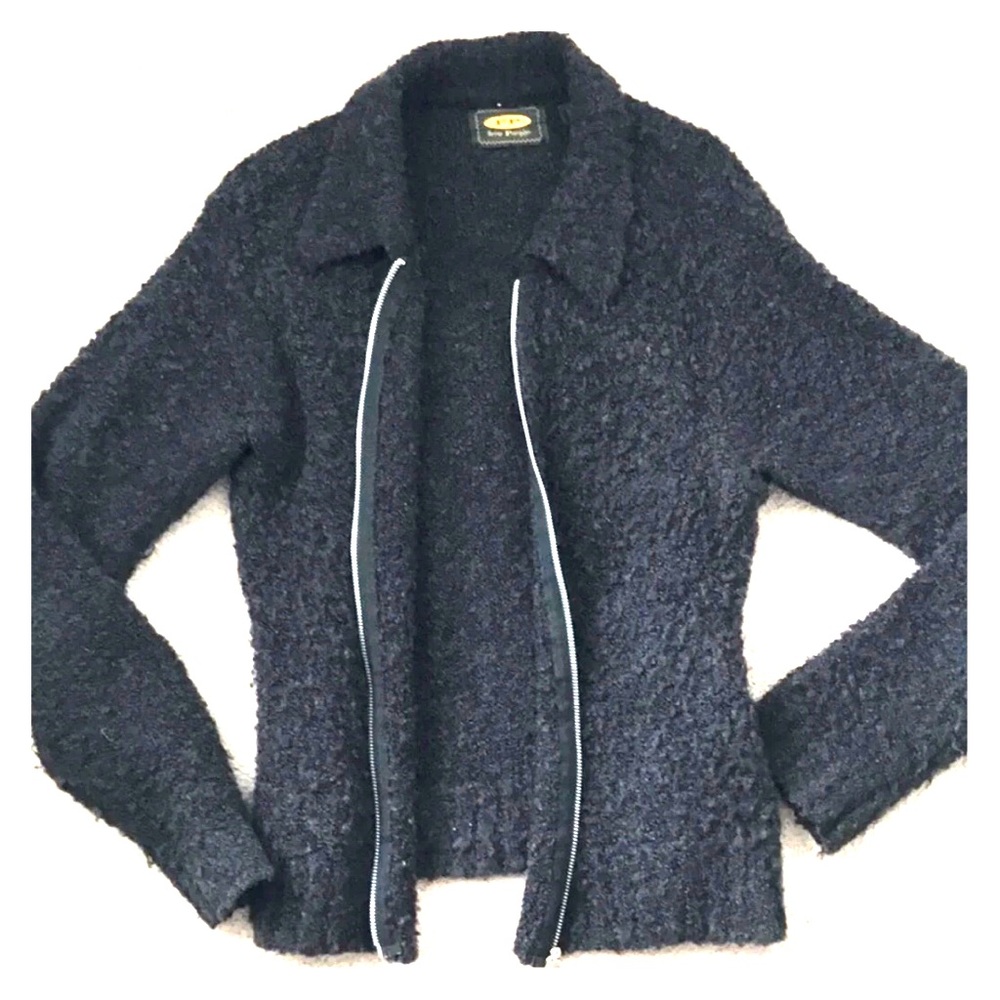 Free People Full-Zip Cardigan Sweater